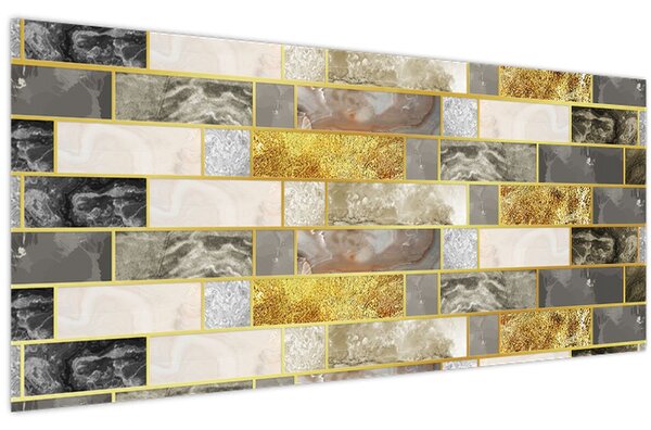 Kép - Dekoráció textúrákkal (120x50 cm)