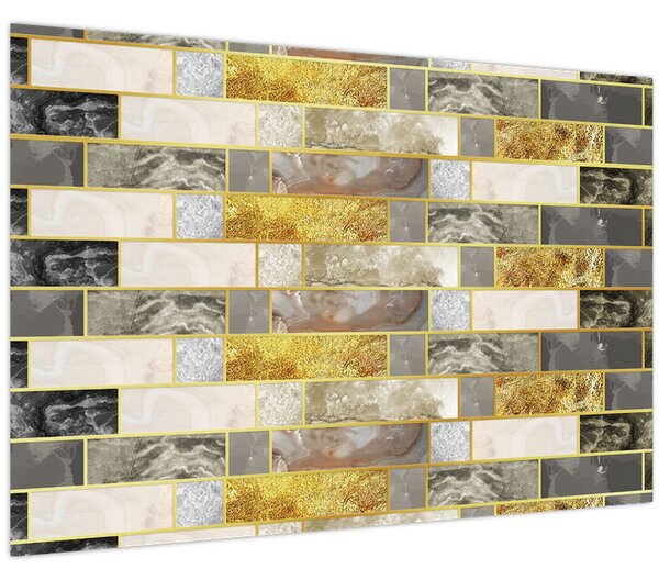 Kép - Dekoráció textúrákkal (90x60 cm)
