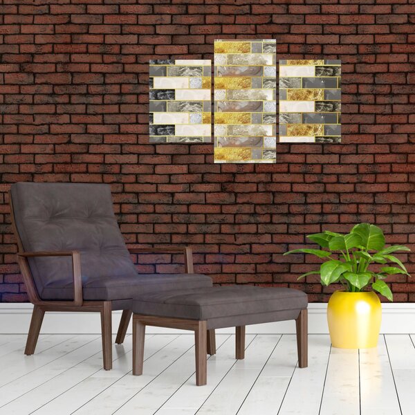 Kép - Dekoráció textúrákkal (90x60 cm)