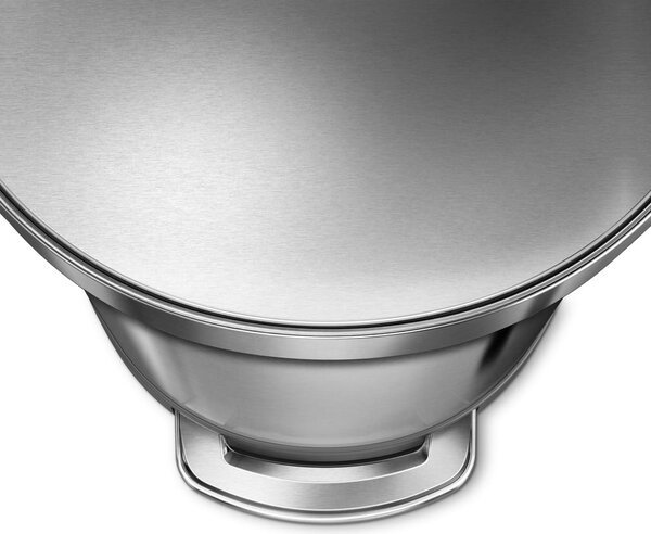Rozsdamentes acél pedálos szemetes 45 l - simplehuman