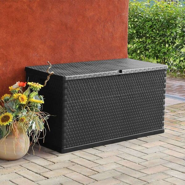 VidaXL Kerti Tárolóláda - PP Rattan - 120x56x63 cm