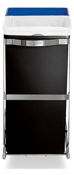 Műanyag szemetes 35 l Dual - simplehuman