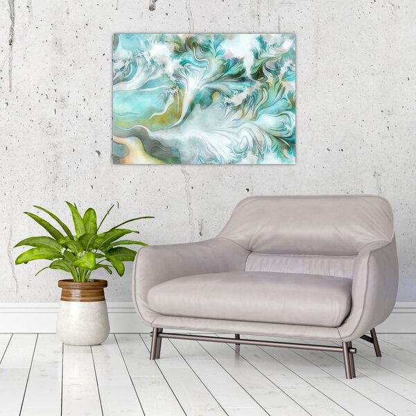 Kép - Absztrakt minták festése (70x50 cm)