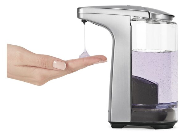 Szürke automata fém szappanadagoló 237 ml - simplehuman