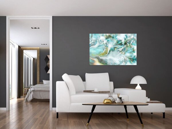 Kép - Absztrakt minták festése (90x60 cm)