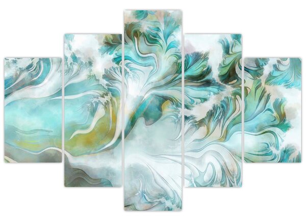 Kép - Absztrakt minták festése (150x105 cm)