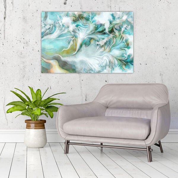 Kép - Absztrakt minták festése (90x60 cm)