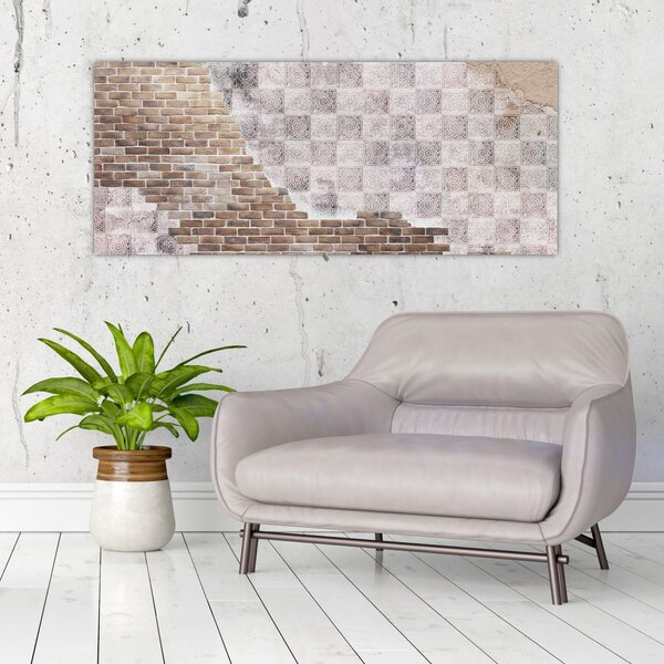 Kép - Téglafal (120x50 cm)