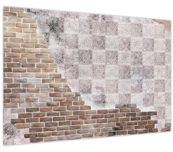 Kép - Téglafal (90x60 cm)