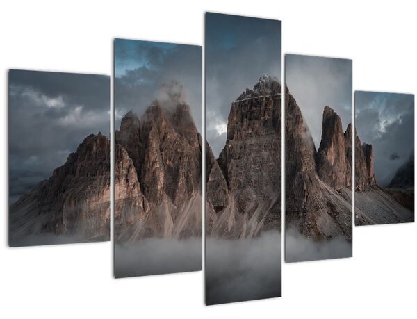 Kép - Három fogak, olasz Dolomitok (150x105 cm)