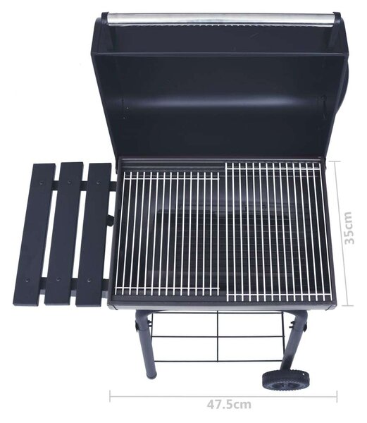 VidaXL Faszenes Grillsütő - 75x48x120 cm