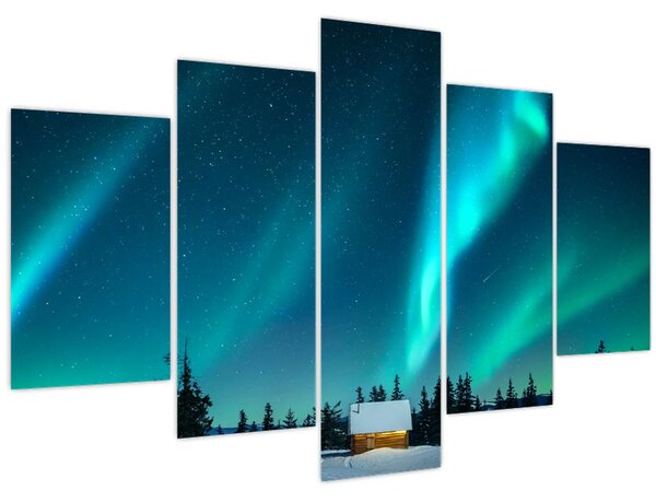 Kép - Aurora Borealis (150x105 cm)