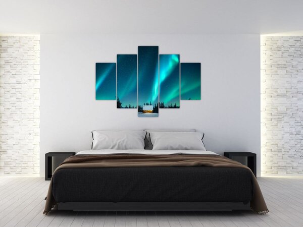 Kép - Aurora Borealis (150x105 cm)