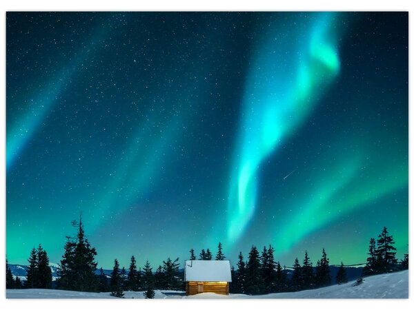 Kép - Aurora Borealis (70x50 cm)