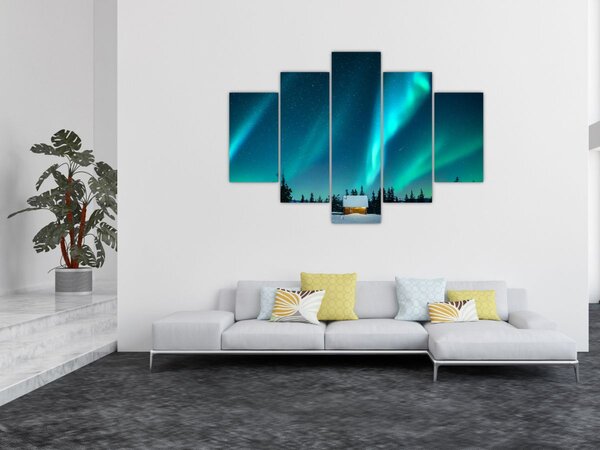 Kép - Aurora Borealis (150x105 cm)