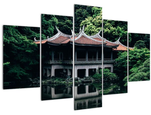 A japán nemzeti kert képe (150x105 cm)