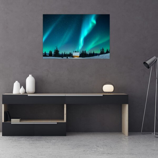 Kép - Aurora Borealis (90x60 cm)