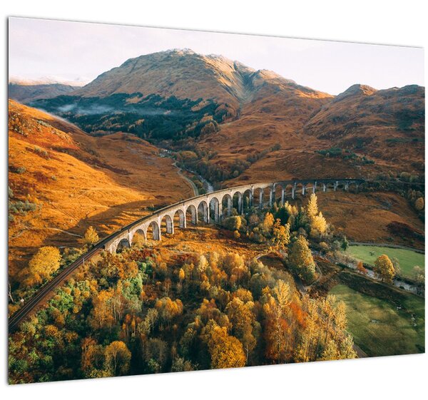 Híd képe a skót völgyben (70x50 cm)