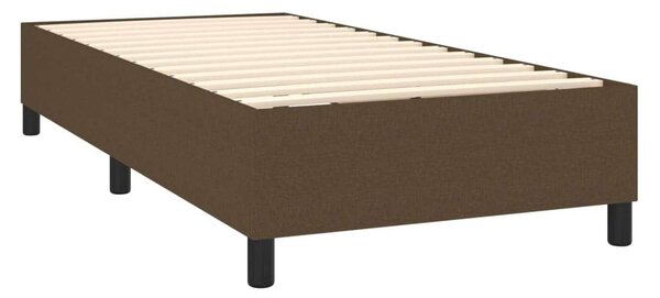 VidaXL LED-es Ágy - Barna - 100x200 cm