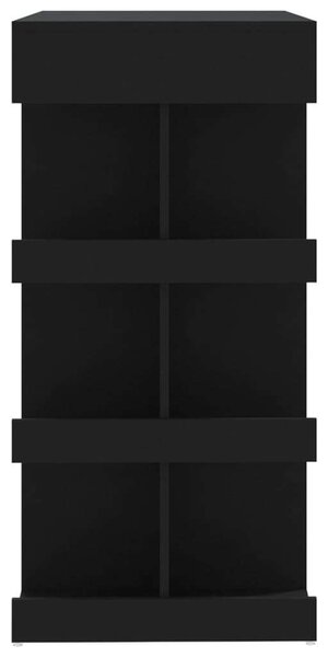 VidaXL Bárasztal - Fekete - 100x50x101,5cm