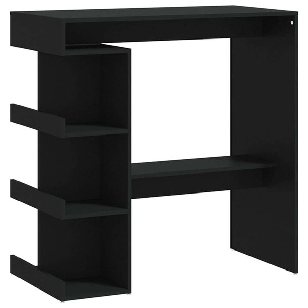 VidaXL Bárasztal - Fekete - 100x50x101,5cm