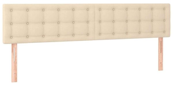VidaXL Krémszínű Ágy Matraccal - 200x200 cm