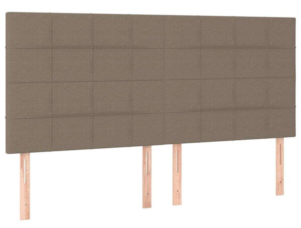 VidaXL Szövet Ágy Matraccal - 200x200 cm