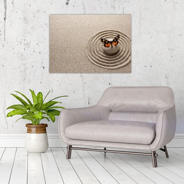 Kép - Zen kert (70x50 cm)