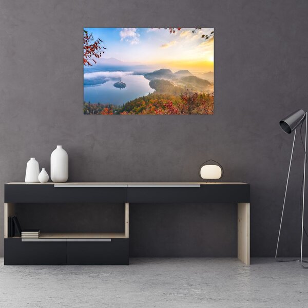 Kép - Bledi-tó (90x60 cm)