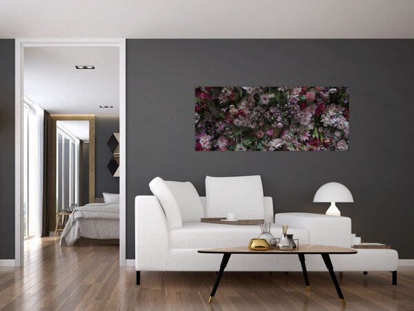 Kép - Virágfal (120x50 cm)