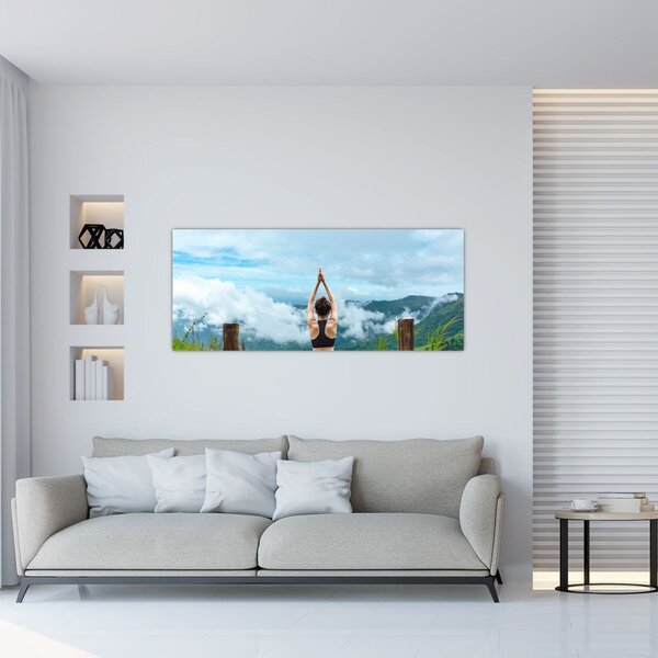 Kép - Jóga (120x50 cm)