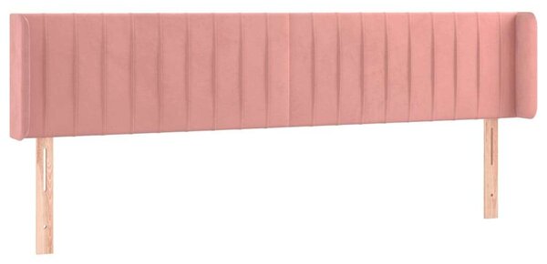 Balena LED-es Bársony Ágytámlá - Rózsaszín - 183cm