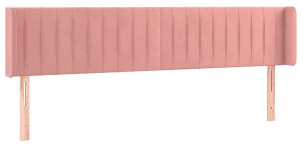 Balena LED-es Bársony Ágytámlá - Rózsaszín - 183cm