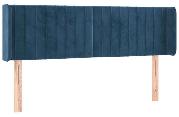 Bársony LED Fejtámla - Sötétkék - 147cm