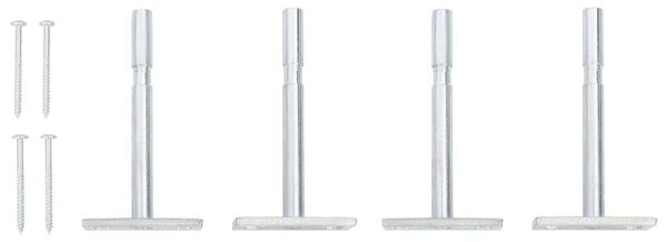 VidaXL Fali Polc Fiókkal - Beton Szürke - 60cm