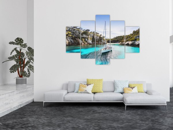 Kép - Strand vitorlással (150x105 cm)