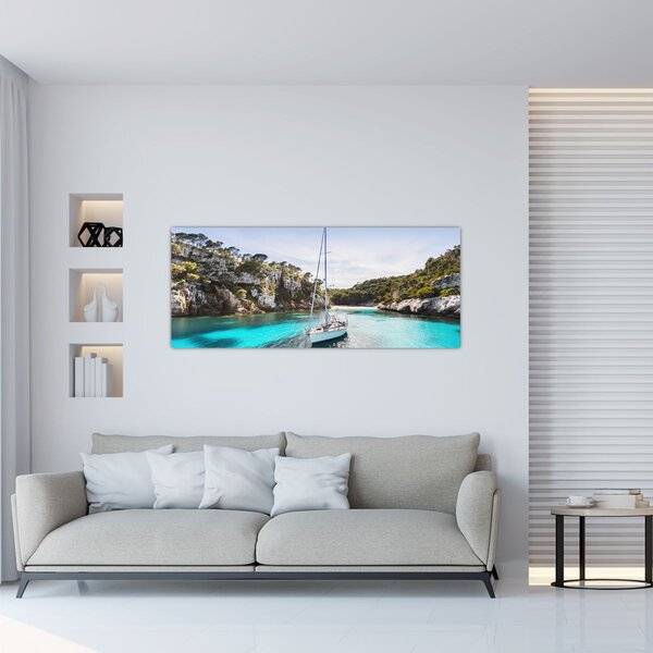 Kép - Strand vitorlással (120x50 cm)