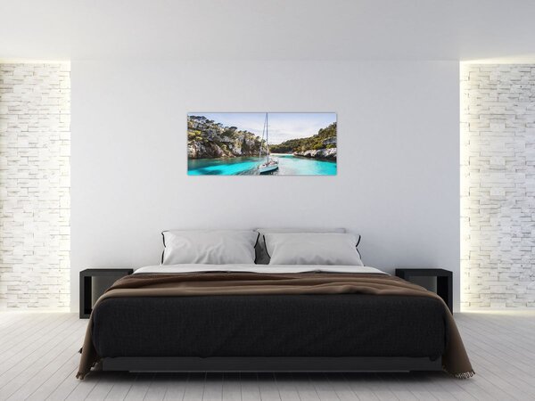 Kép - Strand vitorlással (120x50 cm)