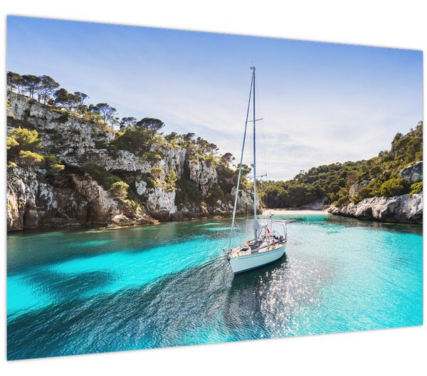 Kép - Strand vitorlással (90x60 cm)