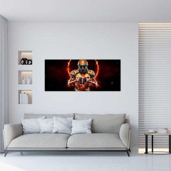Kép - Amerikai futballista (120x50 cm)