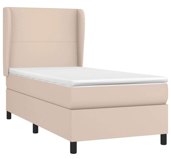 VidaXL Cappuccino Ágy Matraccal - 100x200 cm