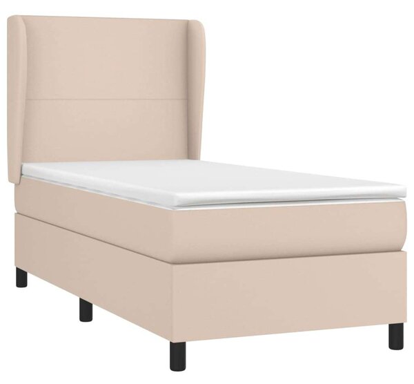 VidaXL Cappuccino Ágy Matraccal - 100x200 cm
