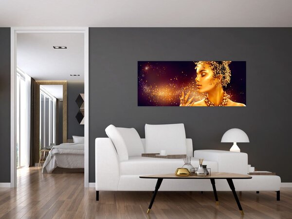 Kép - Arany smink (120x50 cm)