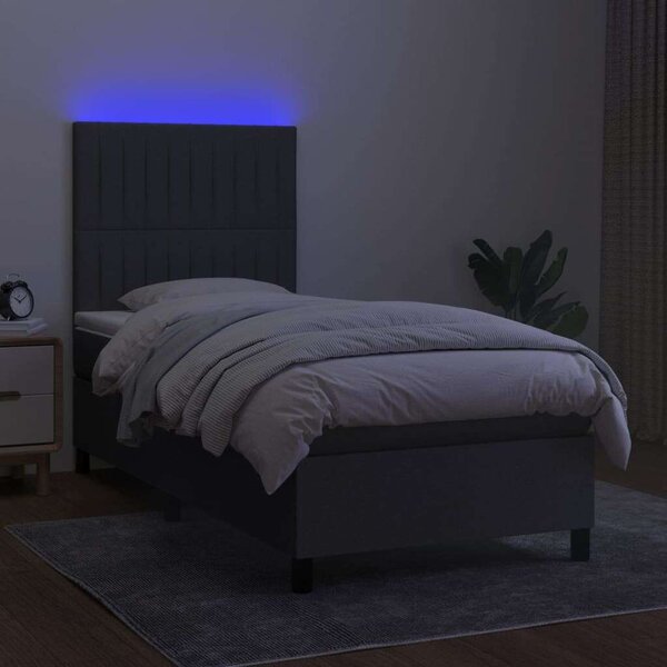 VidaXL LED-es Ágy - 100x200 cm