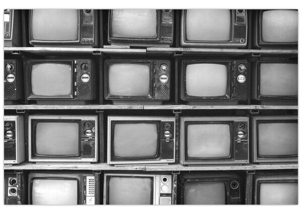 Kép - Retro TV (90x60 cm)