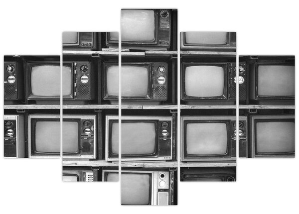 Kép - Retro TV (150x105 cm)