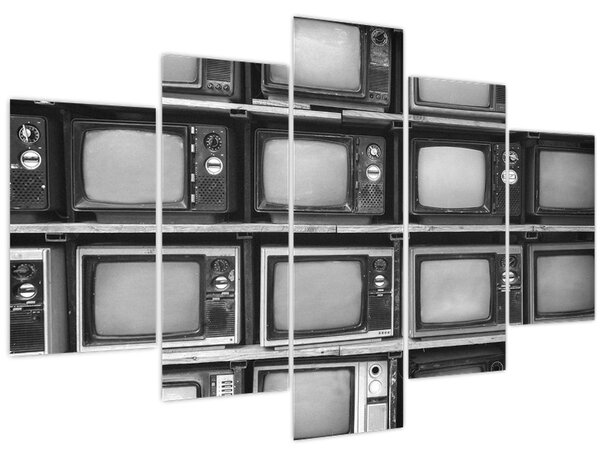 Kép - Retro TV (150x105 cm)