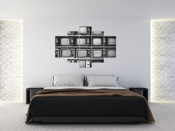 Kép - Retro TV (150x105 cm)