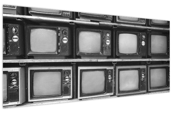 Kép - Retro TV (120x50 cm)