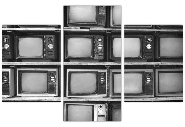 Kép - Retro TV (90x60 cm)